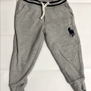Ralph Lauren grey toddler jogger with big pony
